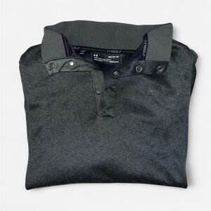 Under Armour Men's Green Polo Sweatshirt